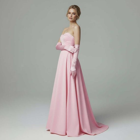 Long Pink Satin Opera Formal Gloves: for Stage, Performance, Special Occasions, Galas Long Pink Satin Opera Formal Gloves: for Stage, Performance, Special Occasions, Galas