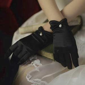 Gants De Soirée Élégants Transparents Doigts Nus – Taille Unique Femme | Look Sexy & Sensuel