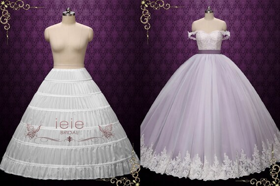 Plus Size Standard Size Extra Large White Ball Gown Petticoat With Metal Hoop PT1005 Etsy UK
