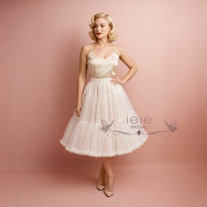 Tea Length Tulle Dress - Etsy
