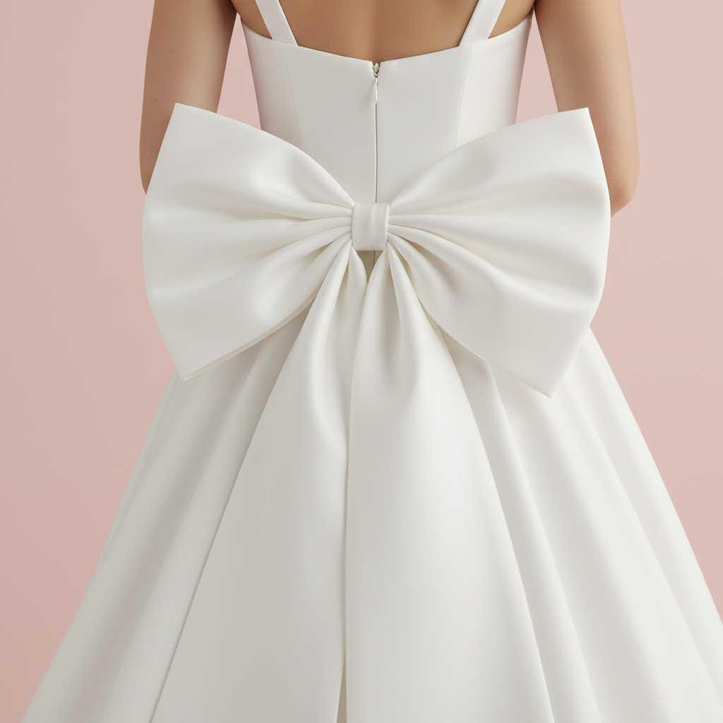 large satin bow for wedding dress Eve Detachable Wedding Dress Bow, Wedding Bow, Bridal Bow, Large Wedding Bow, Bridal Gown Bow