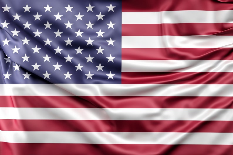 American Flag USA Flag Instant Digital Download File United - Etsy