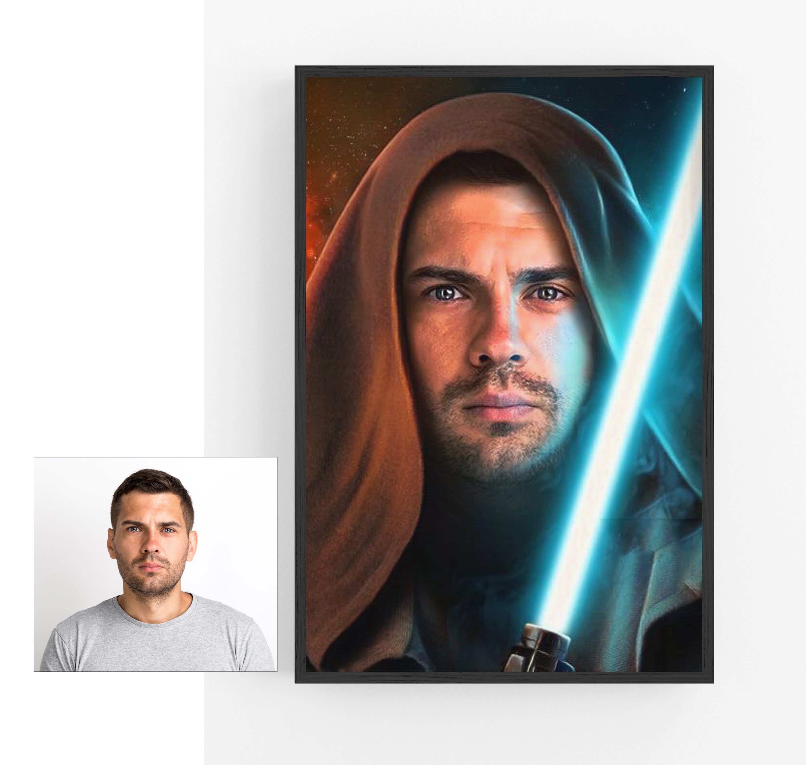 Custom Star Wars Jedi Wall Art