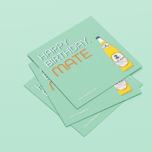 Club Mate verjaardagskaart ''Happy Birthday, MATE'' - Digitale download