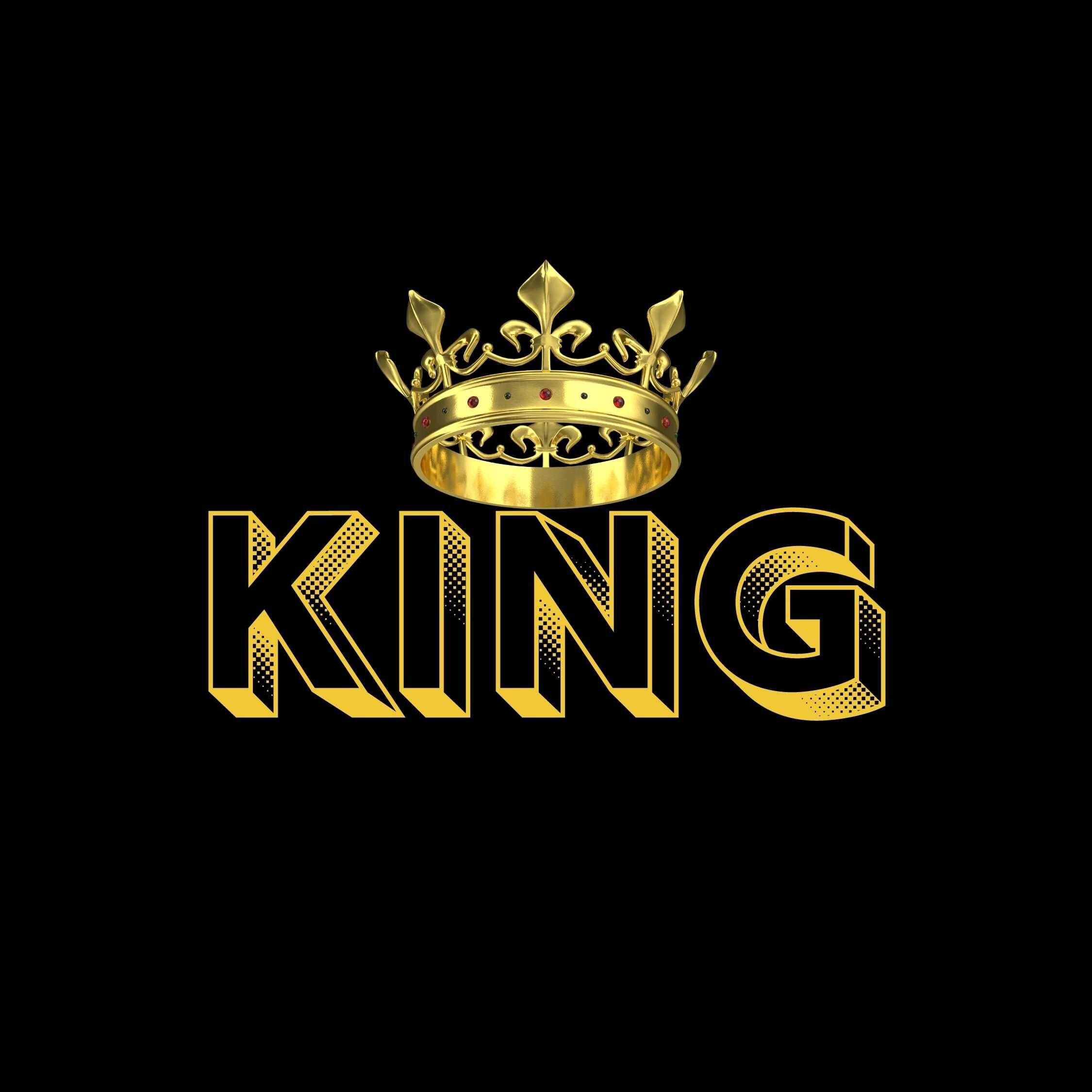 King With Crown Png, Dope Png, King PNG, Birhday Party PNG Instant