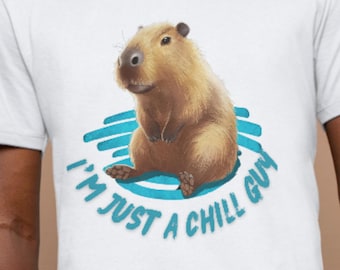 Chill Capybara PNG : Design par sublimation Summer Vibes (téléchargement numérique)