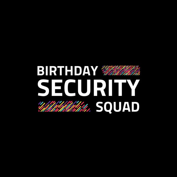 Birthday Security Squad PNG, Birthday Girl, Birthday png, Birthday squad png, Birthday tribe PNG Silhouette Sublimationt Instant download