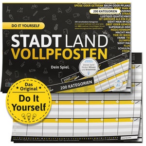 CITY COUNTRY VOLLPFOSTEN® - Do It Yourself Edition "Your Game."