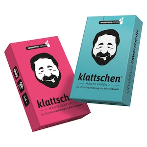 Set economico ??? - clapping® confezione doppia - serata clapping girls & clapping men Carte di plastica impermeabili
