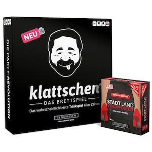 Lisa Value Pack - Party Pack - CITY, COUNTRY, VOLLPOSTEN - Gioco di carte Red Light Edition e gioco da tavolo Clapping - probabilmente il miglior party
