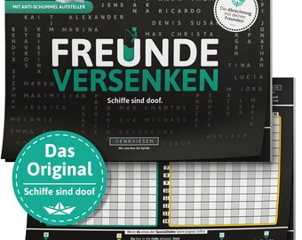 FREUNDE VERSENKEN® "Schiffe sind doof" - Schiffe versenken neu aufgelegt