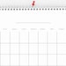 Blank Calendar Page | Printable Monthly Calendar | Monthly Planner ...