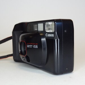 Canon Sure Shot Supreme 35mm Film Camera w Case Tested image 5