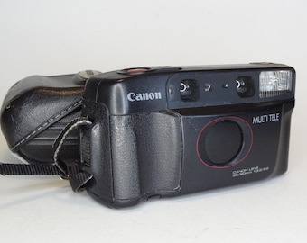 Canon Sure Shot Multi Tele Full/Half Frame Vintage Film - 35mm Point Shoot Camera