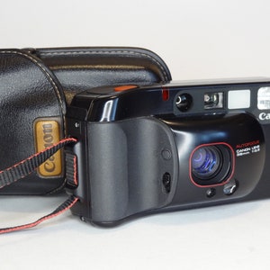 Canon Sure Shot Supreme 35mm Film Camera w Case Tested image 1