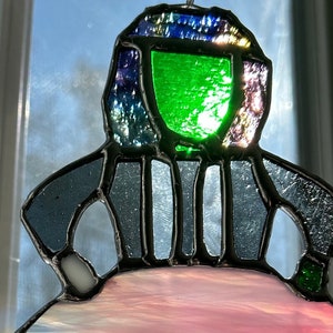 Mini Old Gregg stained glass suncatcher image 1