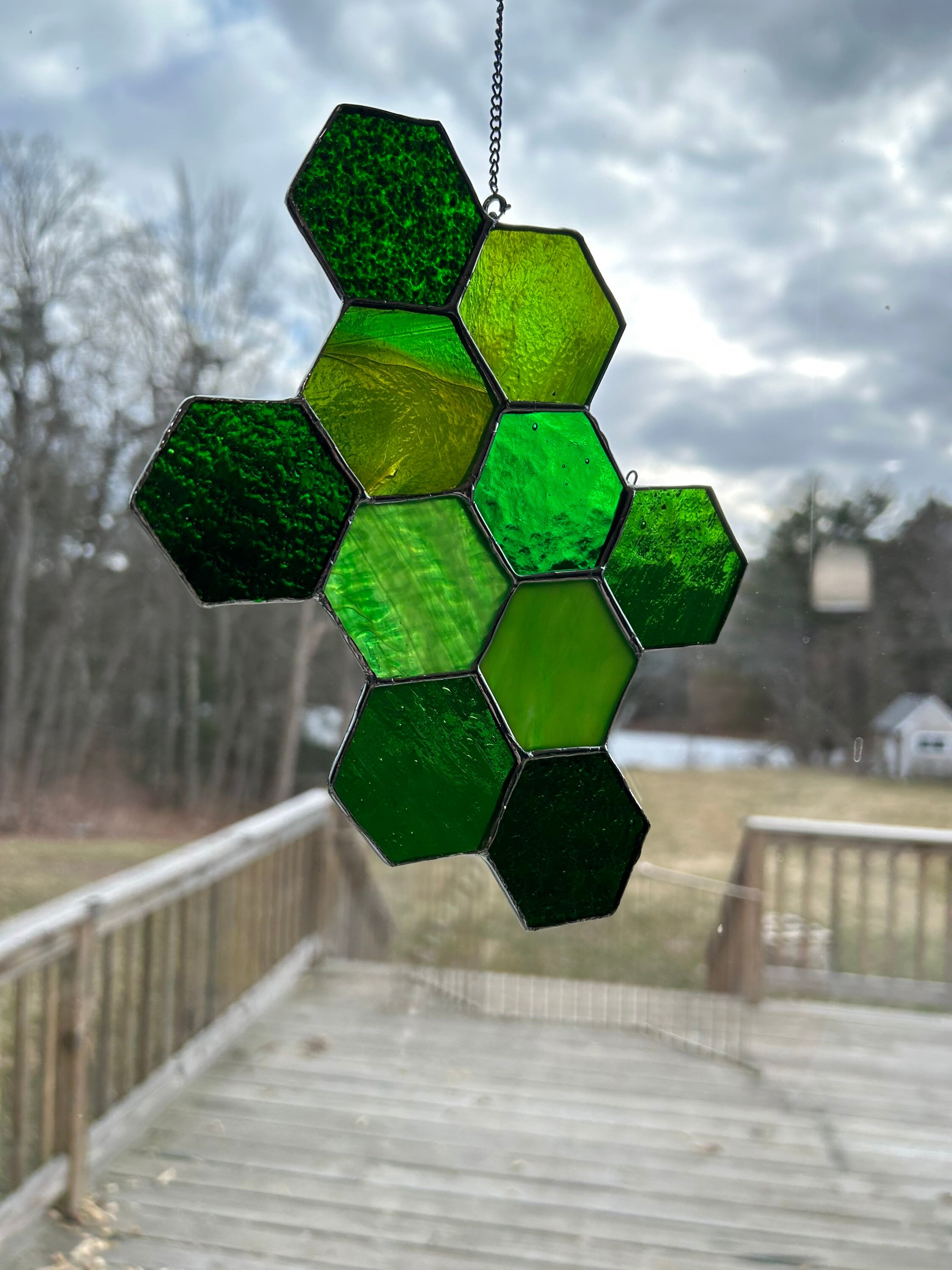 Stained Glass Sun Catcher Etsy
