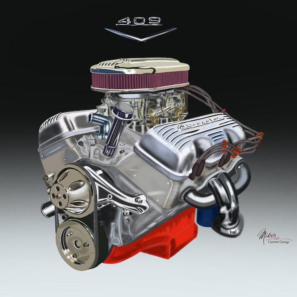 Chevrolet 409 Engine (digital download only)