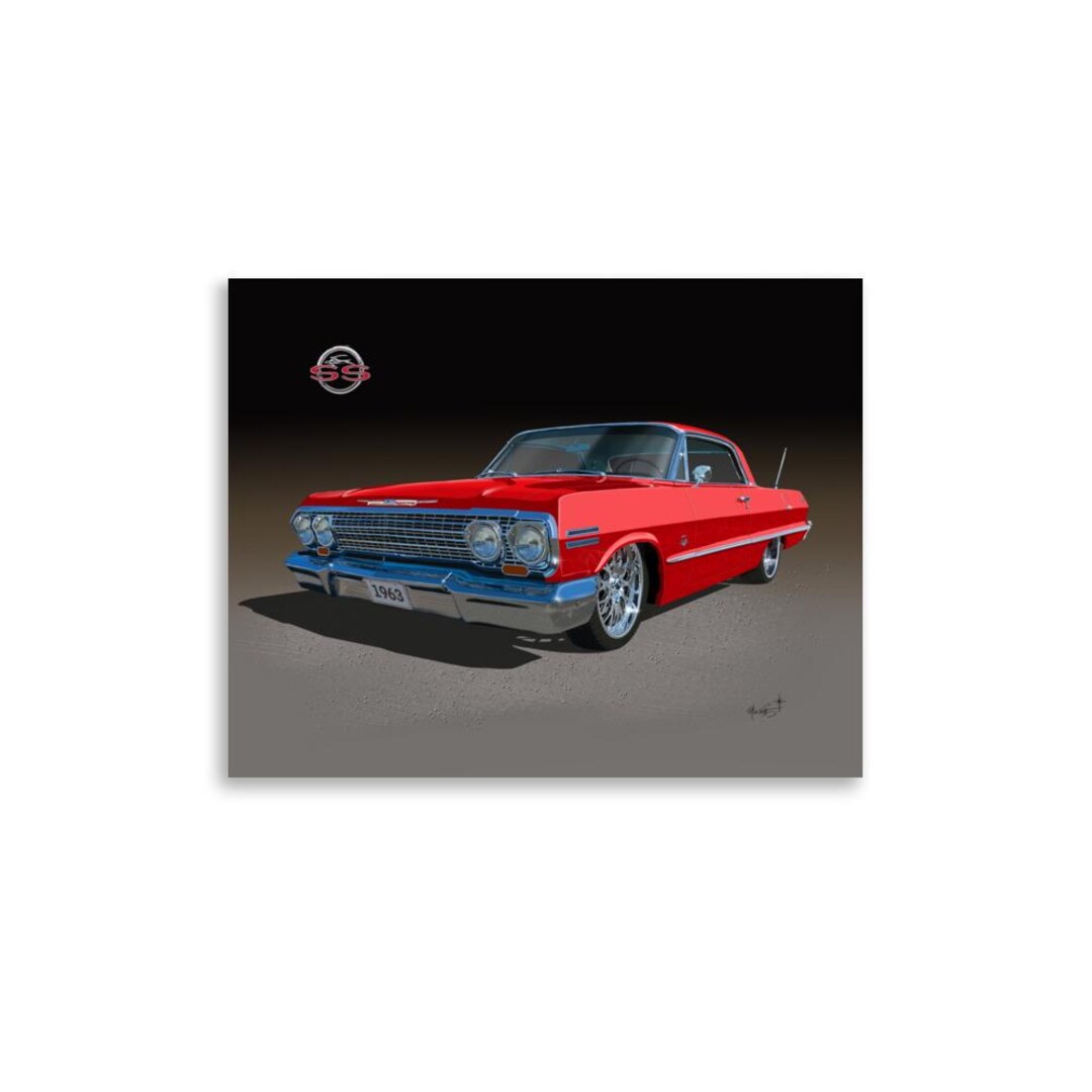 63 Impala (poster Print) - Etsy