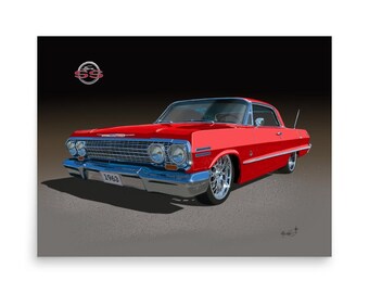 63 Impala (poster Print) - Etsy