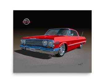 63 Impala (poster Print) - Etsy