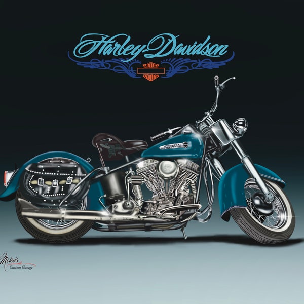 1950 Harley Pan Head (digital download only)