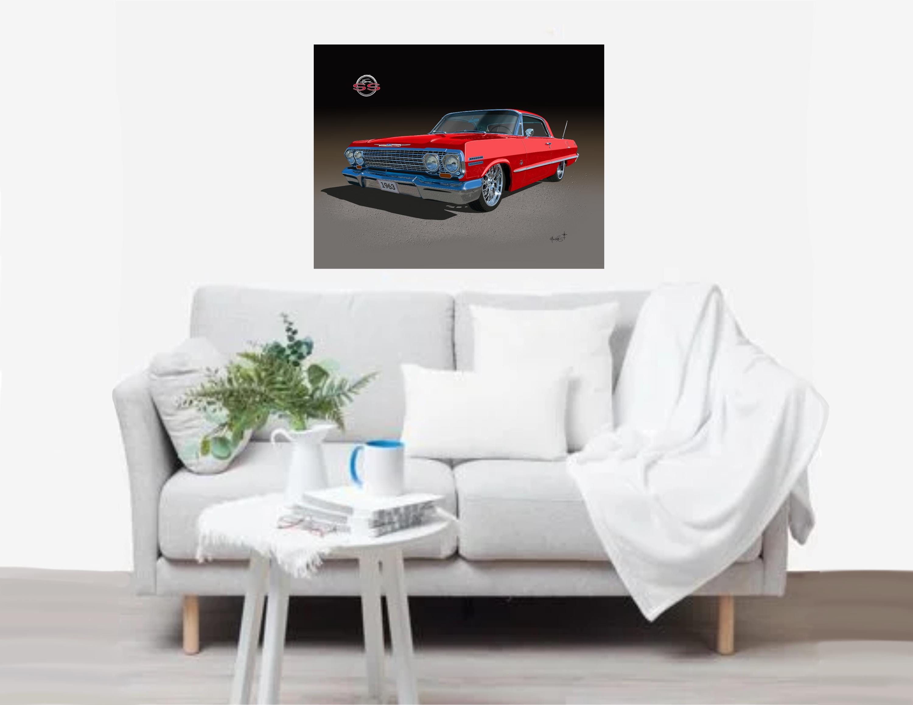 63 Impala (poster Print) - Etsy