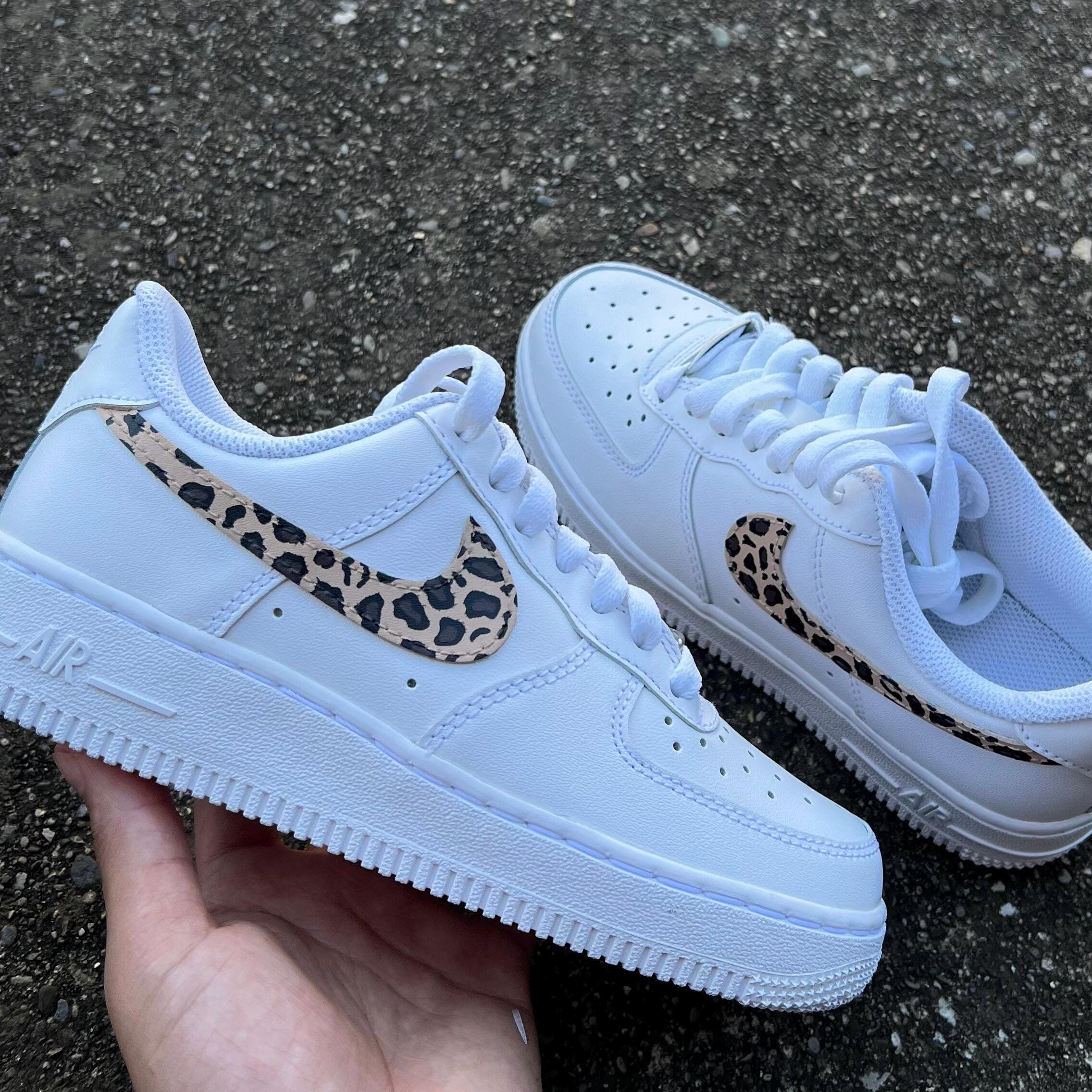 Nike Leopard Custom Etsy UK