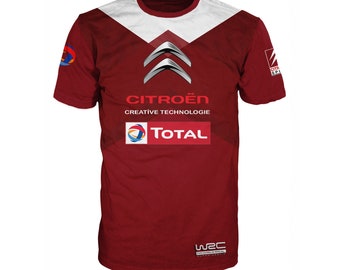 Citroen WRC fan t-shirt high quality full print