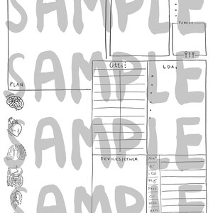 ICU Report Sheet