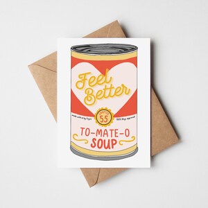 Feel Better, Mate Soup from Feyre, ACOTAR Greeting Card