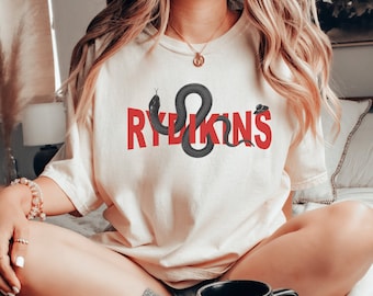 Rydikins | Ryder Draconis | Licensed Distressed Shirt | Ruthless Boys | Zodiac Academy | BookTok Shirt | Bookish Merch