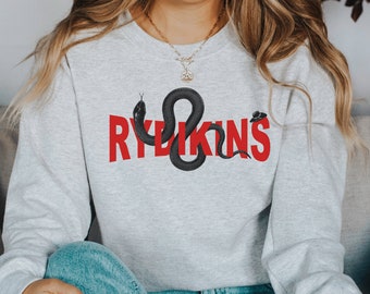 Rydikins | Ryder Draconis | Licensed Distressed Shirt | Ruthless Boys | Zodiac Academy | BookTok Shirt | Bookish Merch