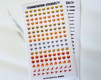 Book Annotation Sticker sheets | Annotating books | Annotate | Spicy rom-com | Bookstore | Book Lover | Booktok Bookstagram Bookish Gifts