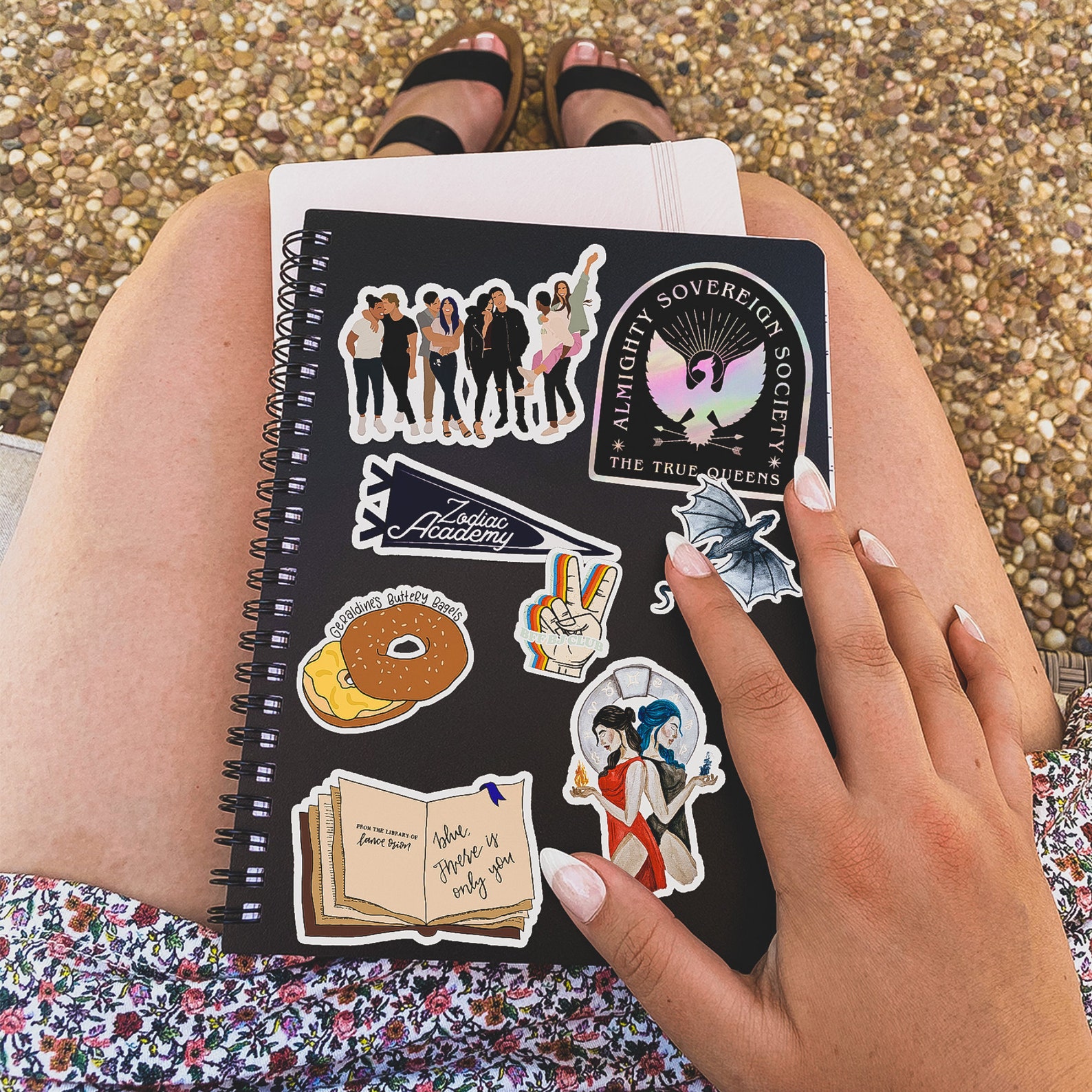 Buttery Bagels Sticker Zodiac Academy Geraldine Grus & Etsy