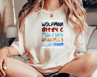 Darcy & Dudebros Licensed Distressed | Darius Acrux, Darcy Vega, Caleb Altair, Max Rigel | Zodiac Academy | Koszulka BookTok | Bookish Merch