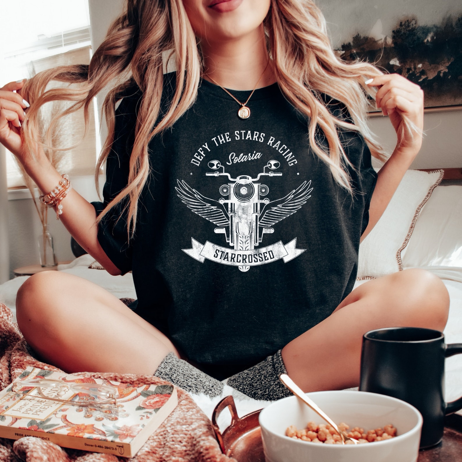Defyn Merch Defy the Stars Racing Licensed Distressed Shirt | Tory Vega & Darius ...