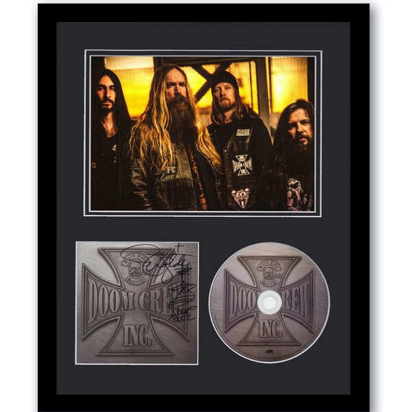 Zakk Wylde Autographed Signed 11x14 Framed CD Photo Black Label Society ACOA #4