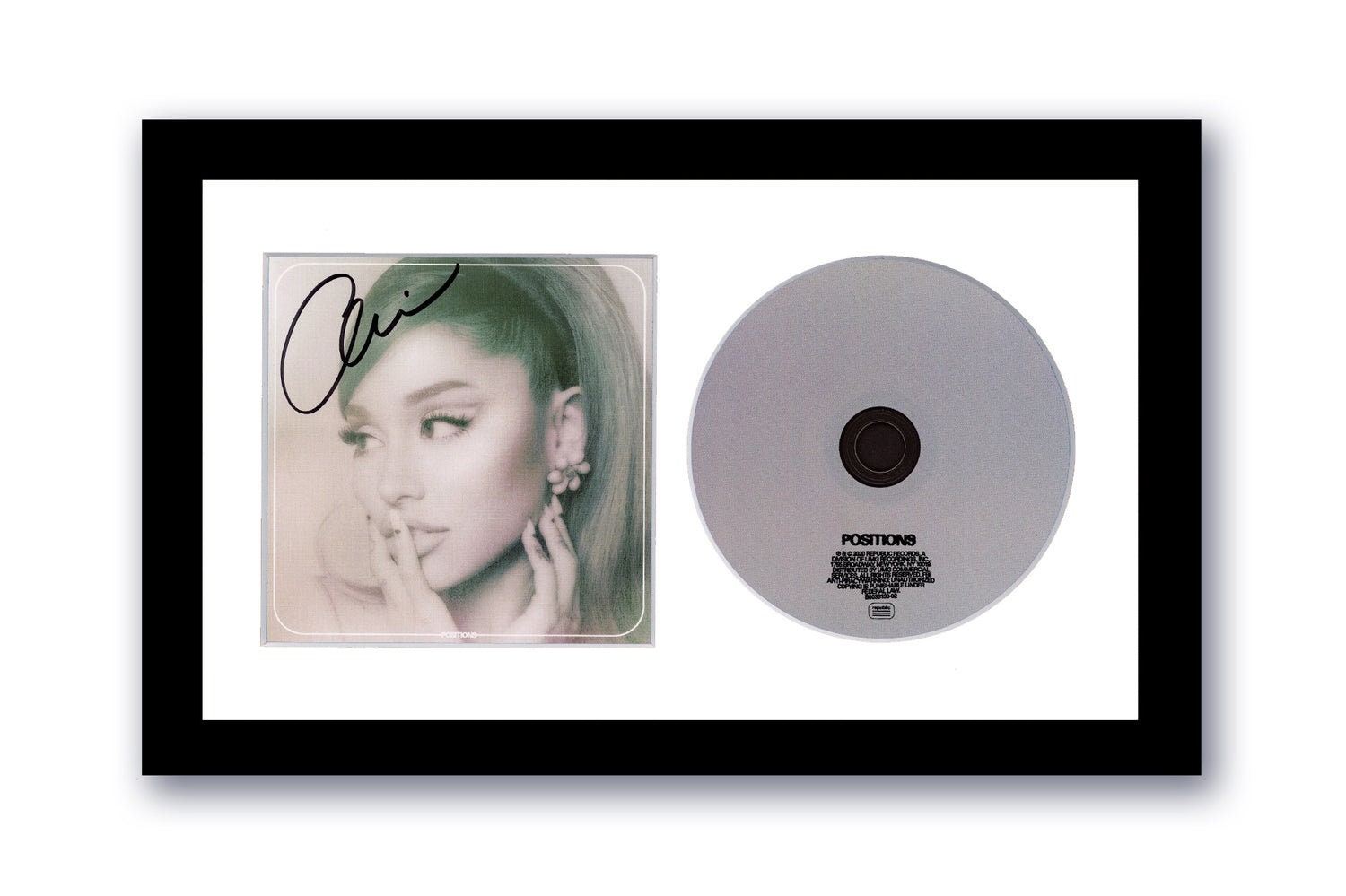 Ariana Grande Positions - Green Vinyl - Sealed UK Vinyl LP