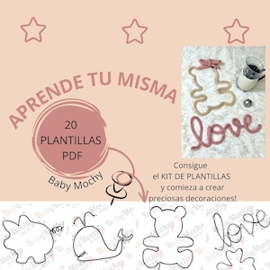 20 figure patterns, Tricotín Figures, figures with wire, Woven Cord, PDF, Word Molds, Woven Cord Pattern, I Cord, Tricotín
