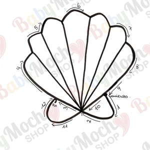 20 mönsterformer, Stickformer, Trådformer, Stickad snöre, PDF, Word-mallar, Stickat snöremönster, Snöre, Stickning bild 8