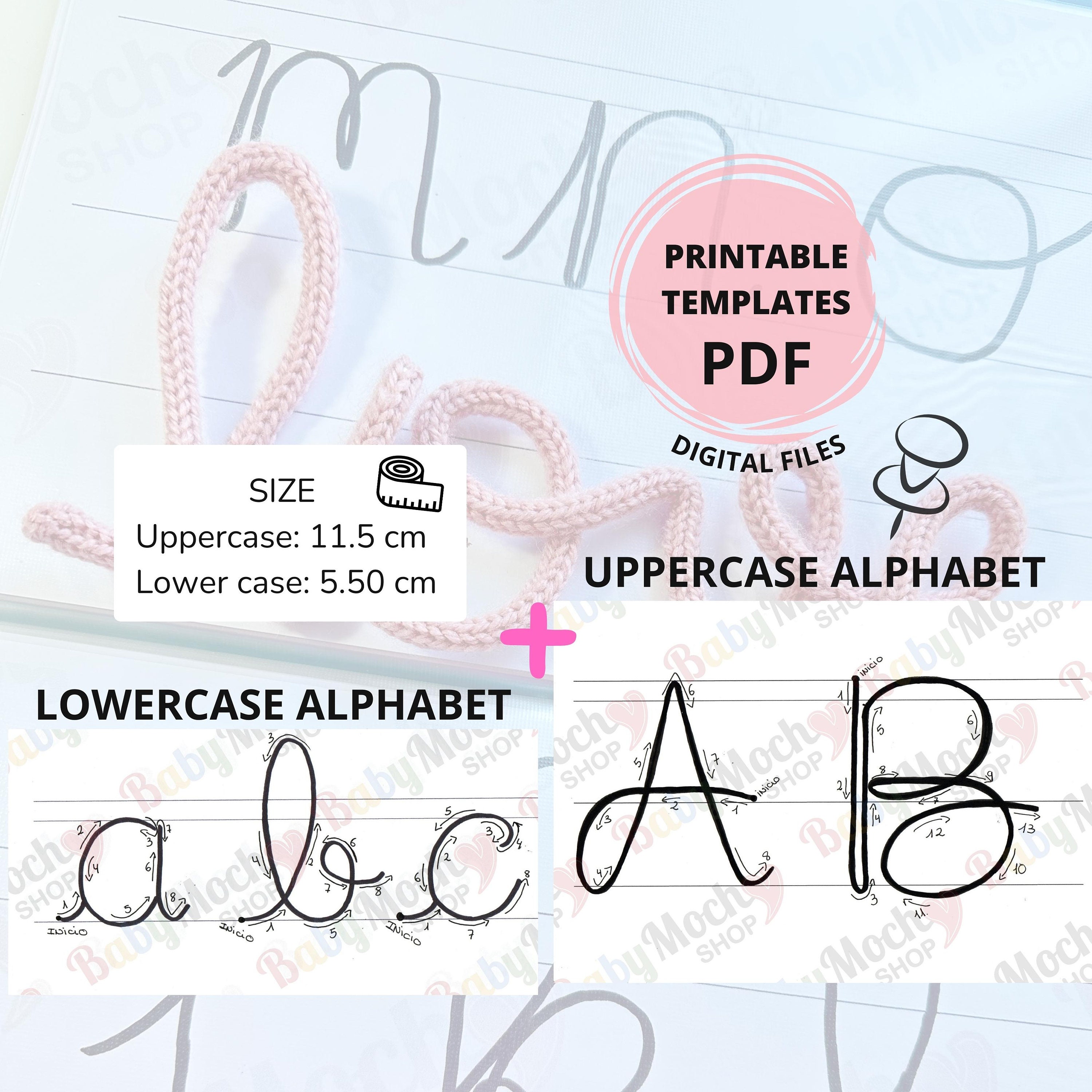 Alphabet templates -  Italia