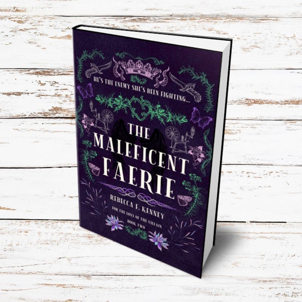 signed hardcover of "The Maleficent Faerie"