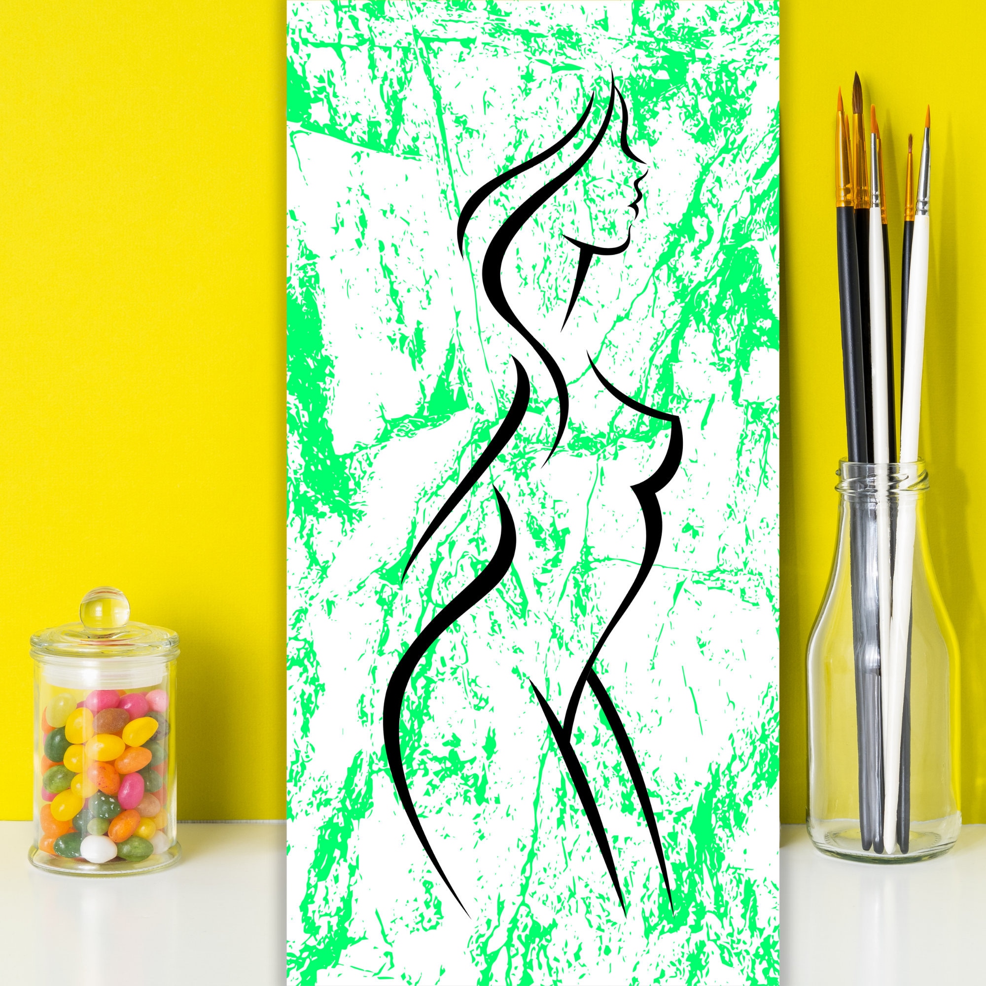 Tableau Portrait D'une