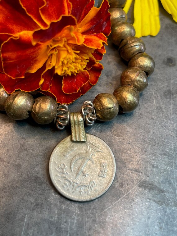 Premium Vintage Spiritual Meditation Bracelet With Unique Coin