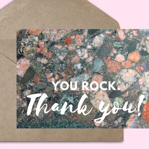 Gowganda Tillite Thank You Cards: Conglomerate Photo Variety Pack (Digital Download)