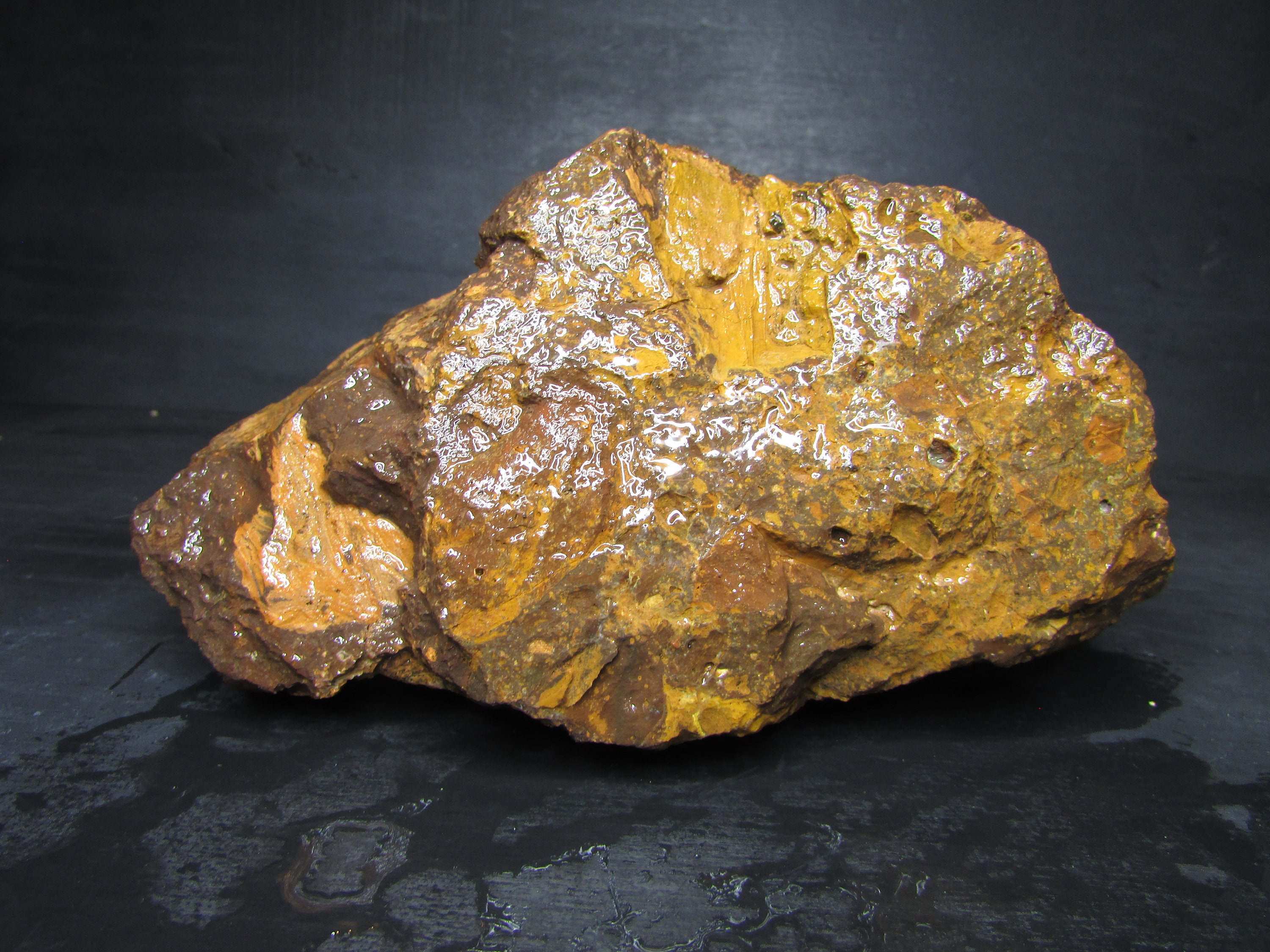 Rough Rhyolite Rock With Porphyritic Crystals, Michigan Great Lakes ...