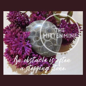 Petoskey Stone Quote Print | Instant Download Photo File