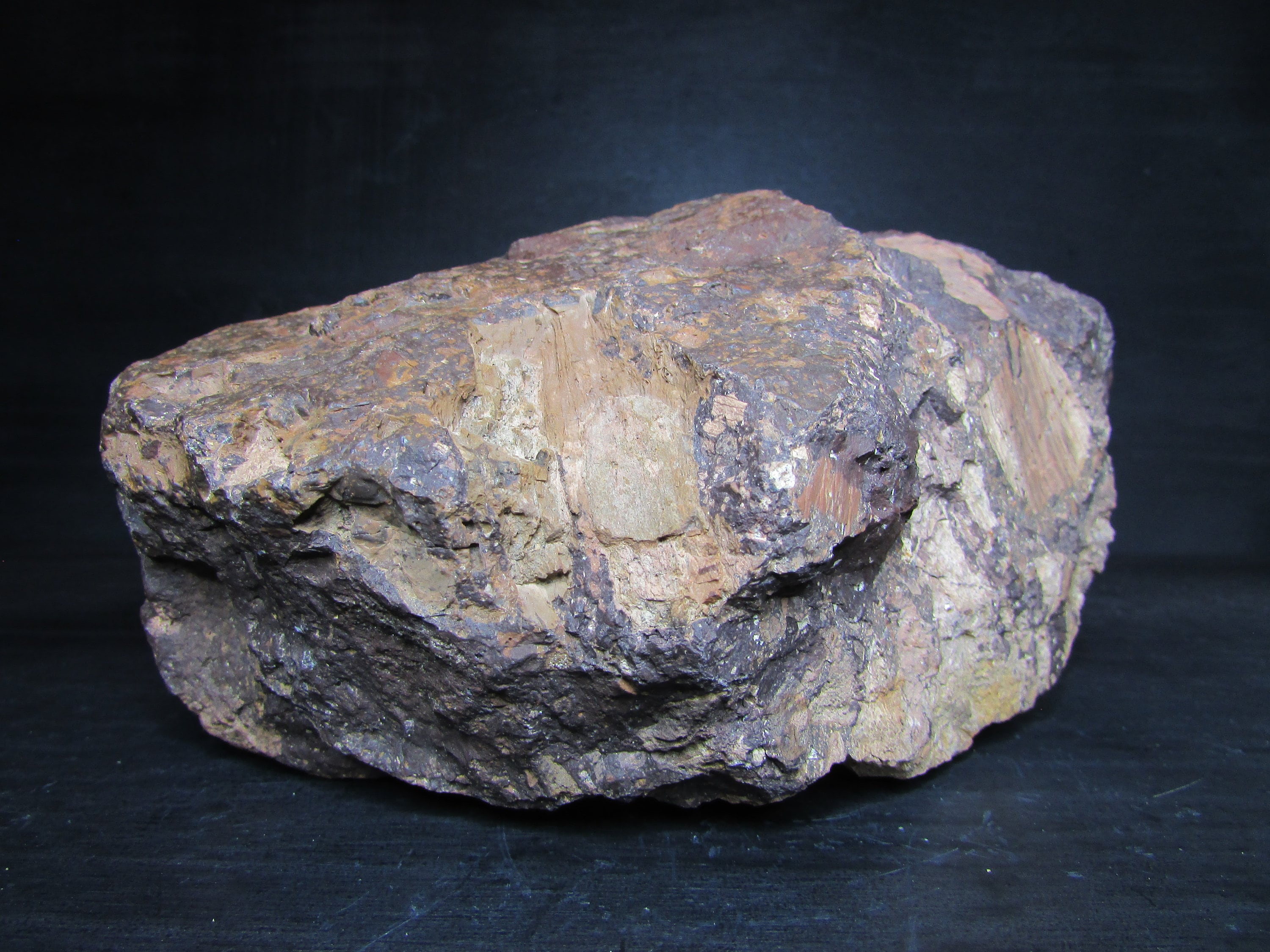 Rough Rhyolite Rock With Porphyritic Crystals, Michigan Great Lakes ...