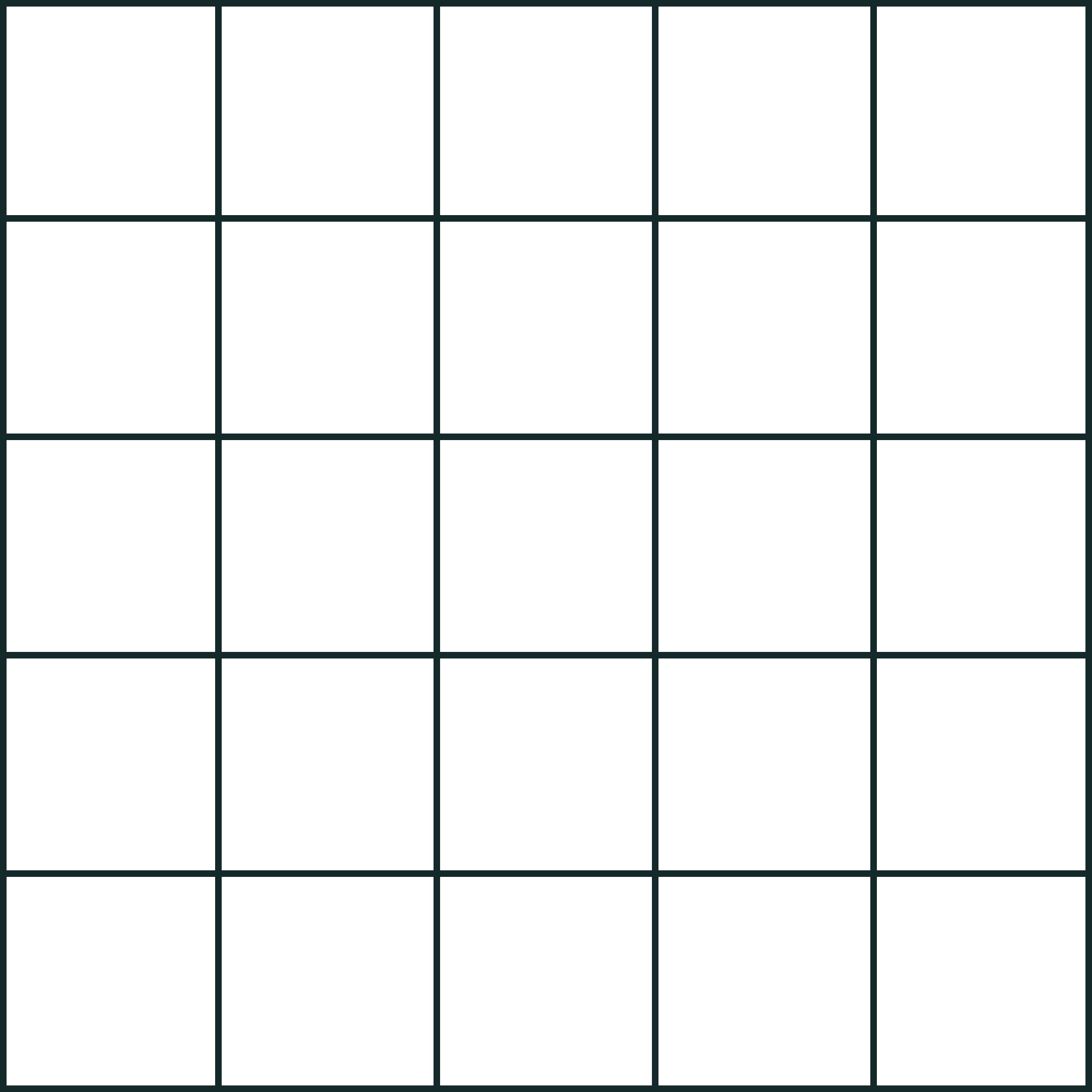 5x5 Inch Printable Template